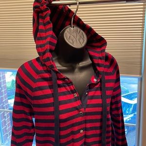 Juicy Couture Stripped Hooded Dress